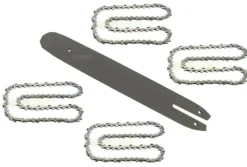 Sale 35 cm (14") / 1,3 mm / 3/8" / 50 TG svärd + 4 X kedja för STIHL motorsåg Trädgårdsmaskiner
