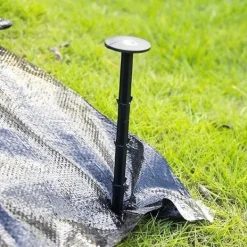 20 cm plastspik för trädgårdsnät, fästspikar, landskapsgräspålar, 20-pack