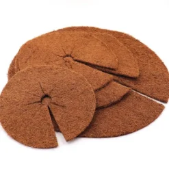 1 Coconut Mulching disc 37 cm Kokosfibermatta Kokosfiber Växtskyddsmatta Kokosnöt Komposttäckning