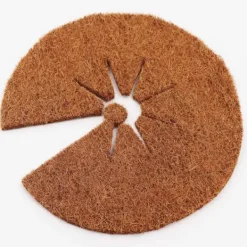 1 Coconut Mulching disc 37 cm Kokosfibermatta Kokosfiber Växtskyddsmatta Kokosnöt Komposttäckning