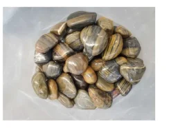 120 kg Polerade småsten Blankt grus Flodsten Pebbles Trädgårdsgrus Prydnadsgrus #