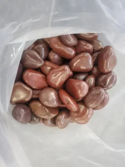 100 kg Polerade småsten Flodsten Pebbles Trädgårdsgrus Prydnadsgrus Röd