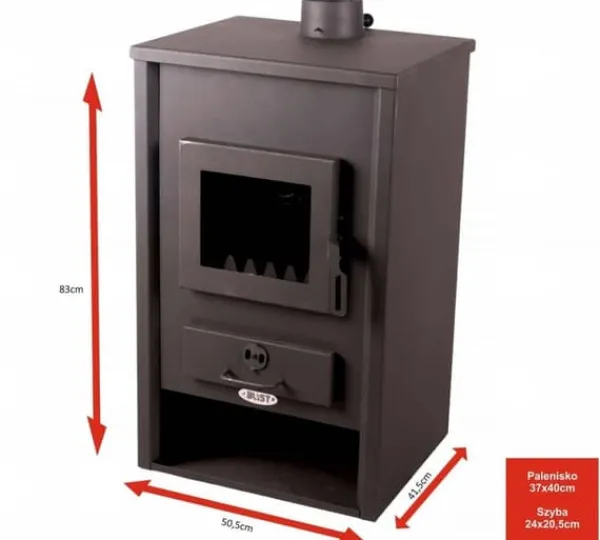 Viking Choice 22 kW Fristående vedspis med vattenmantel för stora hem