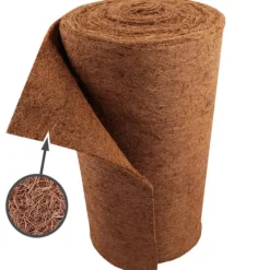 7 m Kokosfibermatta Vinterskydd Släntmatta Kokosfibermatta 800 g/m² 0,5 m bred
