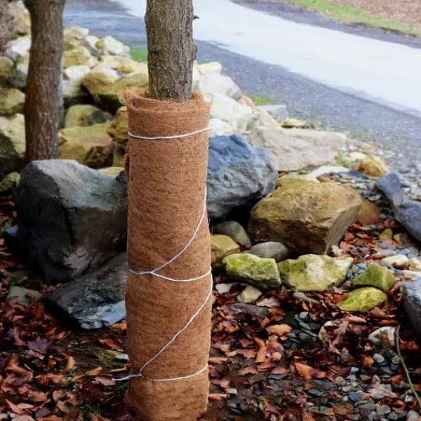 22 m Kokosfibermatta Vinterskydd Släntmatta Kokosfibermatta 800 g/m² 0,5 m bred