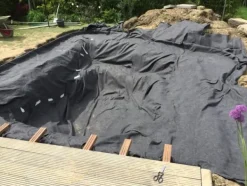 170 m² Pond liner underlay 1000 g Pond Skyddande fleece för Pond liner