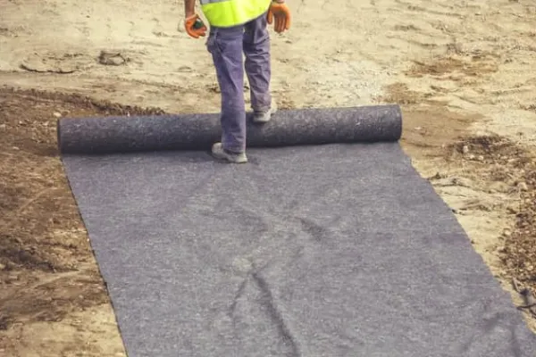 170 m² Pond liner underlay 1000 g Pond Skyddande fleece för Pond liner