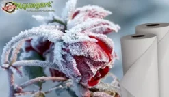 400 m² vinterskyddsfleece Isolerande trädgårdsfleece Frostskydd 60 g