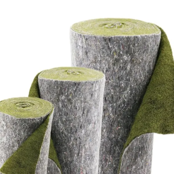 10 m x 1 m Bankmatta Grön Slopematta Dammkantsmatta för Pondlinern