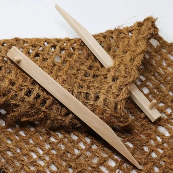 Clearance 10 Markankare av bokträ I Trä Markankare Trästolpe Fästankare Markduk & Fiberduk
