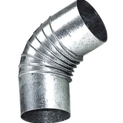 Best 120 mm galvaniserad kaminbåge 45 Tillbehör Till Vedeldade Kaminer & Öppna Spisar