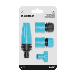 Best 1/2” rak sprinkler för trädgårdsslang, set om 4 Bevattning