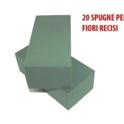 Best 20 SPUGNE PER FIORI RECISI FRESCHI SPUGNA FIORISTA VERDE MATTONELLE Snittblommor
