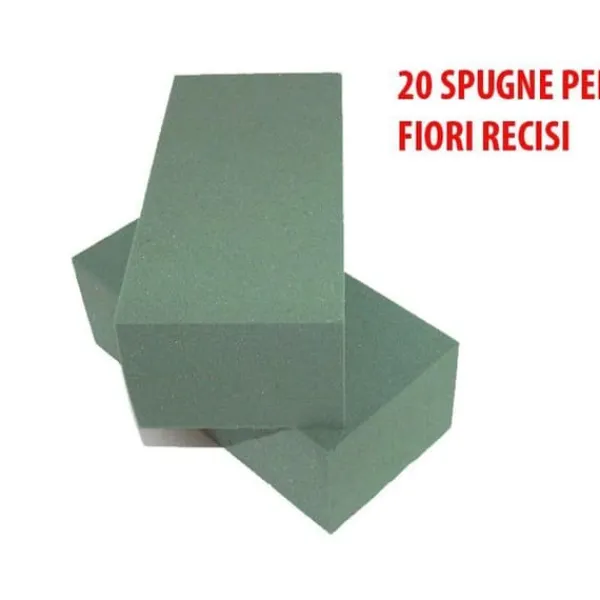 Best 20 SPUGNE PER FIORI RECISI FRESCHI SPUGNA FIORISTA VERDE MATTONELLE Snittblommor