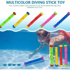 New 5 st Båtar för dykning Multicolor Poolleksaker Underwater Träningsspel Vattenleksaker Strand Sommar Simleksaker Pool- & Spatillbehör
