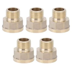 Discount 5 st G3/4 hona till G1/2 hane adapter trädgårdsslangkoppling trädgårdsbevattningstillbehör Bevattning