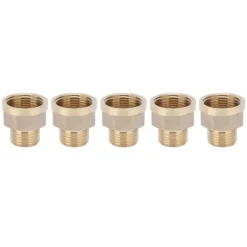 Discount 5 st G3/4 hona till G1/2 hane adapter trädgårdsslangkoppling trädgårdsbevattningstillbehör Bevattning