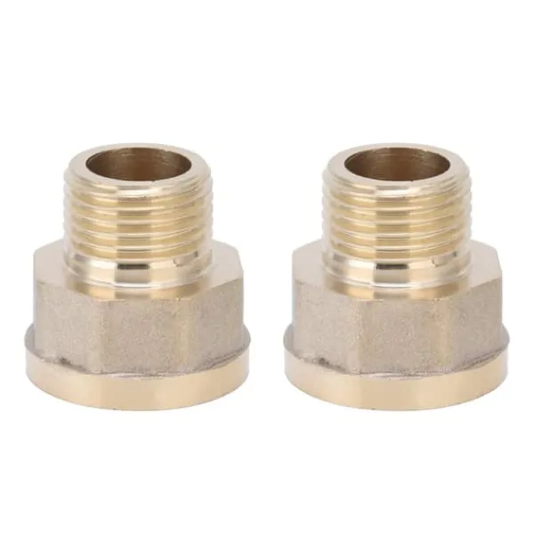 Discount 5 st G3/4 hona till G1/2 hane adapter trädgårdsslangkoppling trädgårdsbevattningstillbehör Bevattning