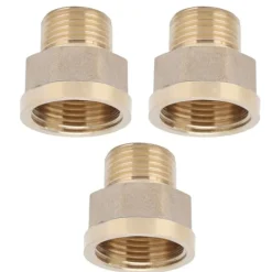 Discount 5 st G3/4 hona till G1/2 hane adapter trädgårdsslangkoppling trädgårdsbevattningstillbehör Bevattning