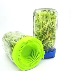 Online 4 st. lättsköljda och dränerade plastlock för grodlock med bred öppning Kit För Växt- & Örtplantering