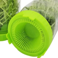 Online 4 st. lättsköljda och dränerade plastlock för grodlock med bred öppning Kit För Växt- & Örtplantering