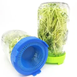 Online 4 st. lättsköljda och dränerade plastlock för grodlock med bred öppning Kit För Växt- & Örtplantering