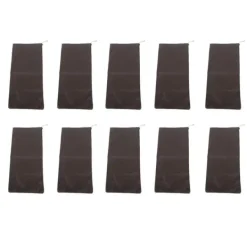 New 10 ST Sandlösa sandpåsar Dragsko översvämningsvattenbarriärer Polyester 9,8x19,7in Dampåse för källargarage Anti Flood Coffee Beredskapsplaner