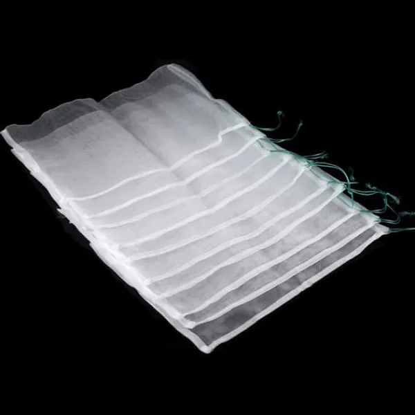 50 st. Skyddspåsar för växter och frukter med dragsko och nätpåse mot insekter och skadedjur, trädgårdsredskap 30*20 cm
