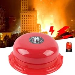 Best 4 tum Metal Fire Control Intern Strike Type Electric Bell 100db (12V) Brandlarm