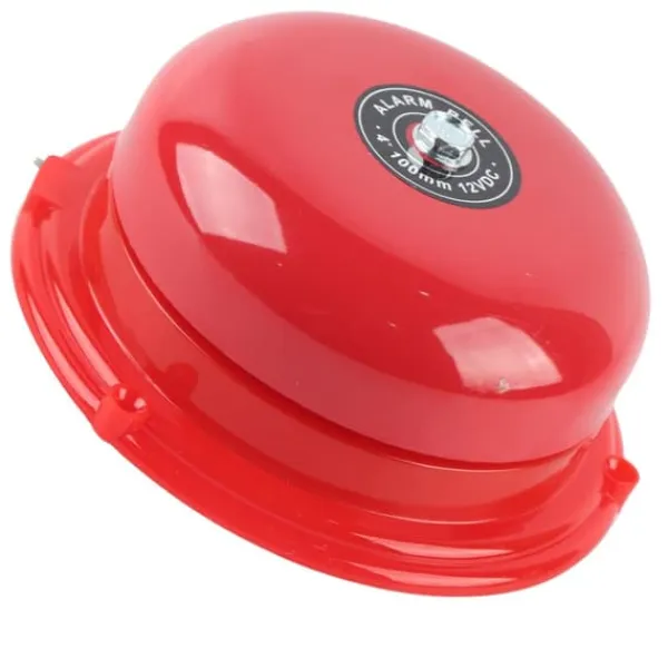 Best 4 tum Metal Fire Control Intern Strike Type Electric Bell 100db (12V) Brandlarm