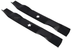 Hot 2 X 46 CM 36" gräsklippare kniv för Husqvarna LT100 LT112 LT120 LT125 LT135 LTH125 Trädgårdsmaskiner