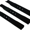 3 x 30 CM gräsklippare kniv för Husqvarna Husky Rider 850 5065518 5066687 5066765 5310050-11