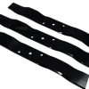 3 X 38,5 CM gräsklippare kniv för Stiga Villa Park 100 100M 102 M 102M Trädgårdsmaskiner