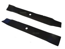 2 X 54 CM gräsklippare kniv för JOHN DEERE GX23227 GX23228 X130R X155R höger & vänster