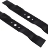 2 X 49 CM gräsklippare kniv för Hurricane HTG 98 SD / 98SD / HTG98SD