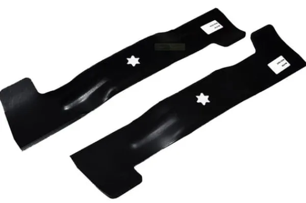 2 x 46,7 CM gräsklippare kniv för MTD 742-04020 / 742-04021, 742-04020A / 742-04021A Trädgårdsmaskiner