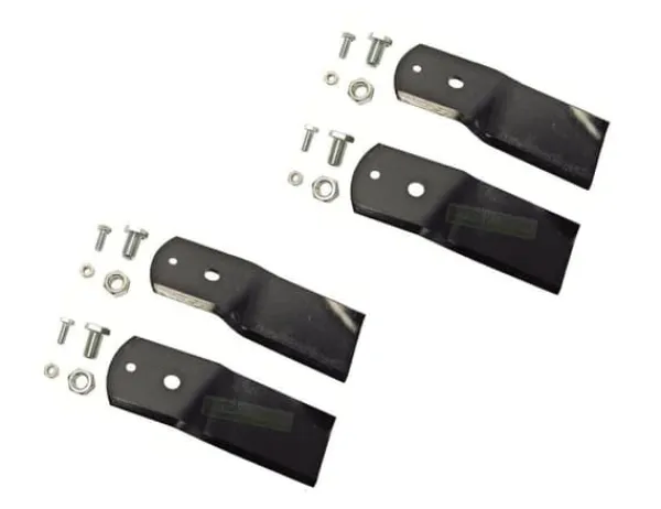 Online 4 X 17CM gräsklippare kniv för Stiga Ready Park Villa 85 95 105 Combi 1134-7880-01 1134-9119-01 Trädgårdsmaskiner
