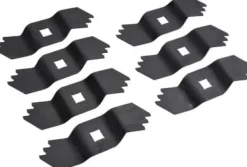 Clearance 7 X gräsklippare kniv för AL-KO 38 E 38 P 32 VLE 38 VLE Comfort Combi-Care 460303 vertikalskärare Trädgårdsmaskiner