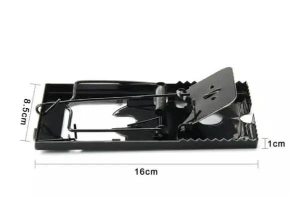 4 x METAL RAT TRAP PEST CONTROL RODENT INDOOR OUTDOOR CATCHER MOUSE LARGE