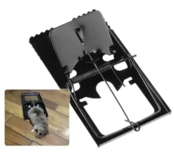 4 x METAL RAT TRAP PEST CONTROL RODENT INDOOR OUTDOOR CATCHER MOUSE LARGE