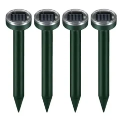 Discount 2024 4X ultraljuds solskydd IP56 - Gnagarepulsant - Ultraljudsrepulsant - Repulsant mot mullvadar - för Insektsmedel & Djuravvisande Medel