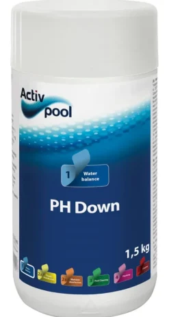 New ActivPool PH Minus / PH Down 1,5 kg Pool- & Spatillbehör