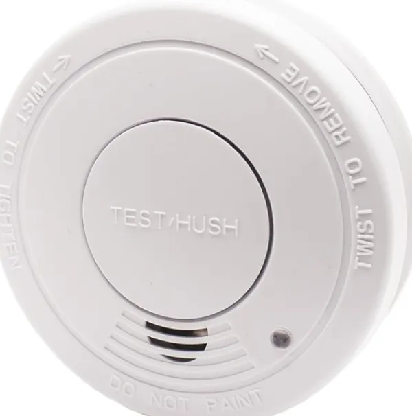 Outlet Airam KD-127A Optiskt brandlarm med tystnadsknapp Rök- & Koloxiddetektorer