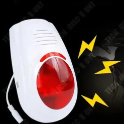 Alarm - TD® - Fjärrstyrd - Infraröd - Väggmonterad - Inomhus - 7-9m räckvidd