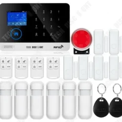 Alarm - TD® - Graffiti - Intelligent - Wifi - Färgskärm TFT 2.4 tum