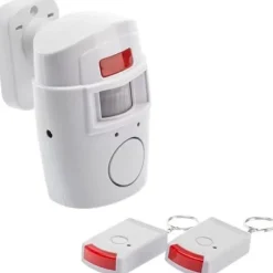 Alarm detektor för rörelse funktion alarm hem skydd fjärrkontroller ingår trådlös fjärrkontroll
