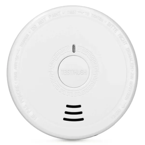 Alecto Rökdetektor med ljuddämpande knapp 3x