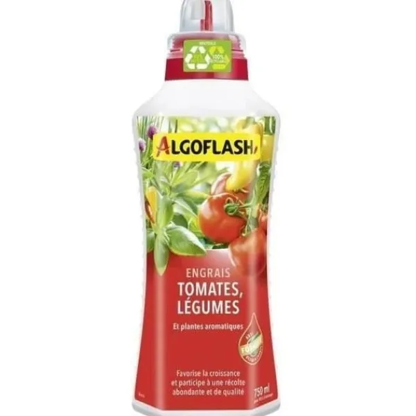 Online ALGOFLASH NATURASOL Tomat- och grönsaksgödsel - 750 ml Gödningsmedel
