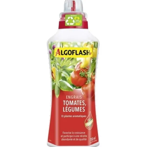 Online ALGOFLASH NATURASOL Tomat- och grönsaksgödsel - 750 ml Gödningsmedel