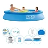 New Allt i 1 Poolpaket - Intex Easy Set Runt 305x61 cm Pooler